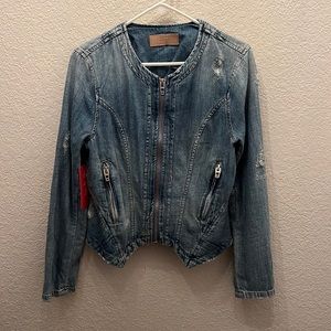 Blank NYC Part time lover denim jacket.